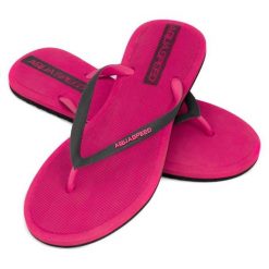 Japonki basenowe damskie Aqua Speed Genoa. Czarne klapki Aqua-Speed, bez wzorów, bez obcasa. Za 47.99 zł.