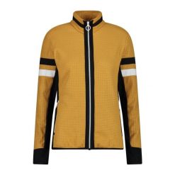 Damska polarowa kurtka turystyczna CMP. Białe kurtki narciarskie CMP, bez wzorów, z polaru, bez kaptura, narciarskie. Za 475.65 zł.