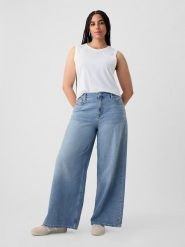GAP Dżinsy - Comfort fit - w kolorze niebieskim rozmiar: W30. Niebieskie jeansy GAP, bez wzorów, z podwyższonym stanem. Za 127.35 zł.