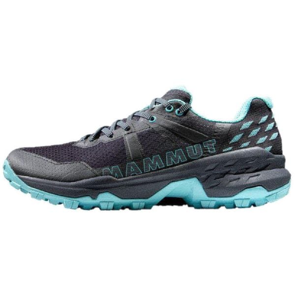Buty turystyczne damskie Mammut Sertig II Low. Czarne trekkingi Mammut, z materiału, na fitness i siłownię. Za 474.50 zł.