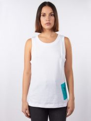 Diesel Clothes Top w kolorze białym rozmiar: XS. Białe topy Diesel Clothes, xs, bez wzorów, z bawełny, bez kołnierzyka, bez ramiączek. Za 136.45 zł.