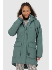 Alife and kickin Parka "CharlizeAK" w kolorze zielonym rozmiar: M. Zielone parki Alife and Kickin, m, bez kaptura. Za 374.23 zł.