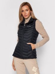 Columbia Bezrękawnik Powder Lite Vest Czarny Regular Fit. Czarne kamizelki Columbia, xs, bez wzorów, z syntetyku, bez kaptura. Za 269.99 zł.