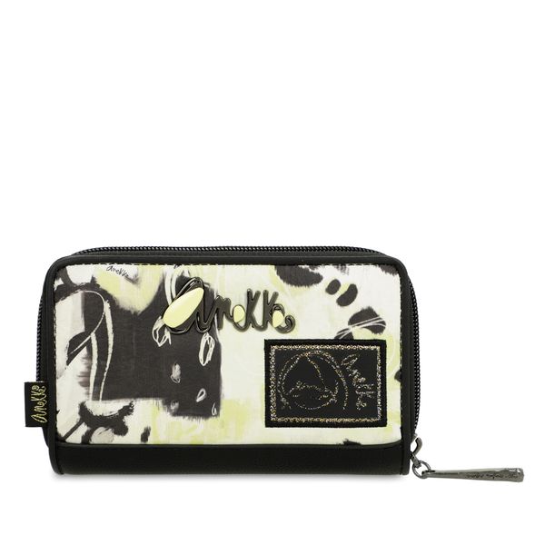 Żółty Stylowy Damski Portfel Anekke Edycja Limitowana. Żółte portfele Anekke, z aplikacjami, z materiału. Za 189.00 zł.