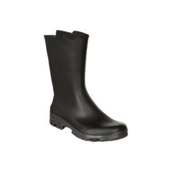 Kalosze Inverness 100 damskie. Czarne kalosze SOLOGNAC, bez wzorów. Za 49.99 zł.