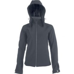 Kurtka damska Kariban Softshell À Capuche Amovible. Czarne kurtki sportowe KARIBAN, bez wzorów, z softshellu, bez kaptura. Za 283.00 zł.