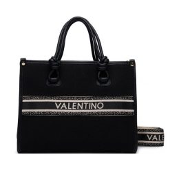 Torebka Valentino. Czarne torebki klasyczne Valentino, bez wzorów, bez dodatków. Za 619.99 zł.