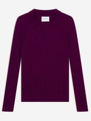 Perfect Cashmere Kaszmirowy sweter w kolorze fioletowym rozmiar: XXL. Różowe swetry Perfect Cashmere, xxl, bez wzorów, z kaszmiru, bez ramiączek. Za 543.99 zł.