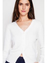 Le Jardin du Lin Kardigan w kolorze białym rozmiar: 36. Białe kardigany Le jardin du lin, bez wzorów. Za 130.99 zł.