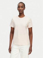Calvin Klein Jeans T-Shirt Monogram LV047B224G Różowy jasny Regular Fit. Czerwone t-shirty Calvin Klein Jeans, m, bez wzorów, z bawełny, bez kołnierzyka, bez ramiączek. Za 149.99 zł.
