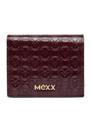 MEXX Portfel CEO-MEXX-W1-004-AW26 Bordowy. Czerwone portfele Mexx, bez wzorów, ze skóry. Za 69.99 zł.