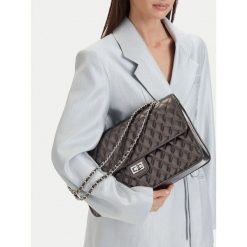 Torebka Badura. Szare torebki klasyczne Badura, bez wzorów, bez dodatków. Za 299.99 zł.