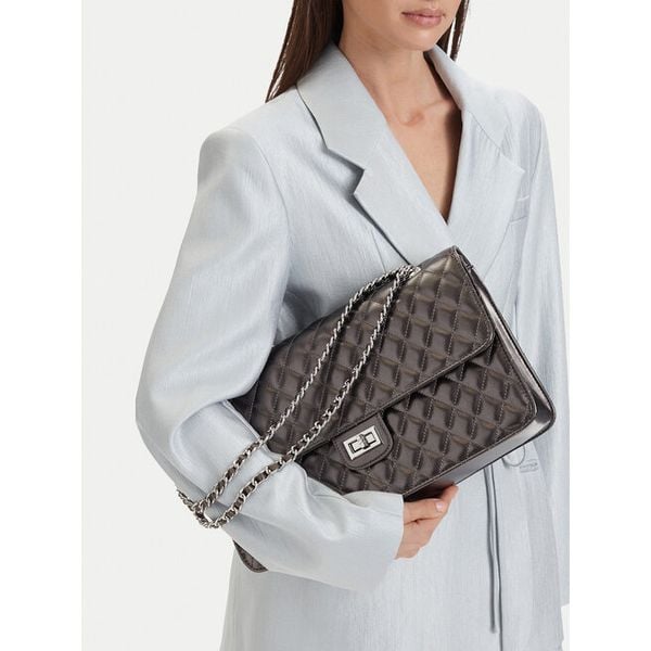 Torebka Badura. Szare torebki klasyczne Badura, bez wzorów, bez dodatków. Za 299.99 zł.