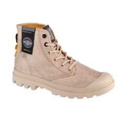 Buty sportowe Sneakersy unisex, Palladium Pampa Surplus. Brązowe obuwie sportowe Palladium, z tkaniny, bez zapięcia, trekkingowe. Za 399.99 zł.