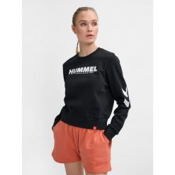 Bluza damska Hummel Legacy. Czarne bluzy Hummel, bez wzorów, bez kaptura. Za 170.00 zł.