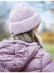 CAPO-authentic headwear Czapka w kolorze jasnoróżowym rozmiar: onesize. Różowe czapki CAPO-authentic headwear, bez wzorów, z wełny. Za 97.51 zł.