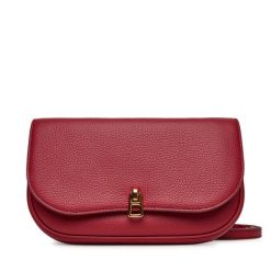 Torebka Coccinelle. Czerwone listonoszki Coccinelle, bez wzorów, bez dodatków. Za 669.99 zł.