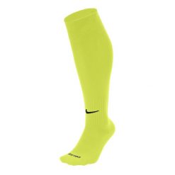 Skarpety Piłkarskie Unisex Dla Dorosłych Classic II Cush OTC. Zielone skarpety Nike, bez wzorów. Za 66.99 zł.