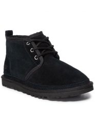 Ugg Trzewiki W Neumel 1094269 Czarny. Czarne botki UGG, bez wzorów, ze skóry, bez obcasa, na płaskiej podeszwie, bez zapięcia. Za 609.99 zł.
