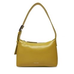 Torebka Calvin Klein. Żółte torebki klasyczne Calvin Klein, bez wzorów, bez dodatków. Za 219.99 zł.