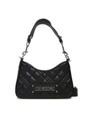 LOVE MOSCHINO Torebka JC4152PP0NLA000B Czarny. Czarne torebki klasyczne Love Moschino, bez wzorów, ze skóry, bez dodatków. Za 949.99 zł.