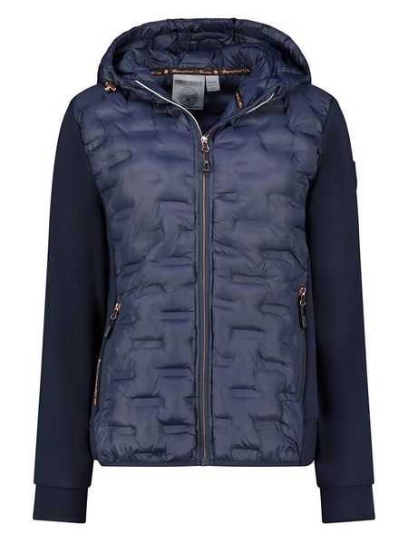 Geographical Norway Kurtka softshellowa w kolorze granatowym rozmiar: XXL. Niebieskie kurtki sportowe Geographical Norway, xxl, bez wzorów, bez kaptura, outdoorowe. Za 169.67 zł.