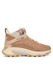 Merrell Trekkingi Moab Speed 2 Mid Waterproof J038836 Beżowy. Brązowe trekkingi Merrell, ze skóry, trekkingowe. Za 849.99 zł.