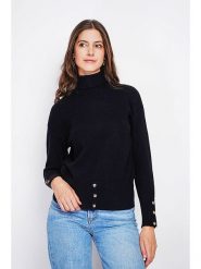 ASSUILI Golf w kolorze czarnym rozmiar: 42. Czarne golfy Assuili, bez wzorów, bez ramiączek. Za 104.99 zł.