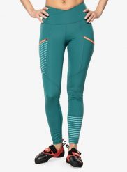 Legginsy wspinaczkowe damskie Ortovox Mandrea Tights. Zielone legginsy ORTOVOX, xs, bez wzorów, z elastanu, z obniżonym stanem. Za 474.99 zł.