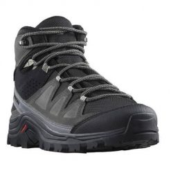 Buty trekkingowe damskie Salomon Quest Rove Mid Gtx. Czarne trekkingi Salomon, z gumy, za kostkę, trekkingowe. Za 669.00 zł.