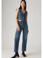 Levi's Dżinsy - Regular fit - w kolorze niebieskim rozmiar: W30/L29. Niebieskie jeansy Levi's®, l, bez wzorów, z podwyższonym stanem. Za 253.54 zł.