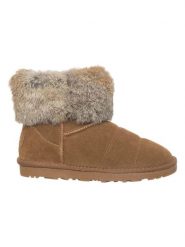 Patrizia Pepe Skórzane botki zimowe w kolorze jasnobrązowym rozmiar: 41. Brązowe botki Patrizia Pepe, na zimę, bez wzorów, z materiału, bez obcasa, bez zapięcia. Za 396.95 zł.