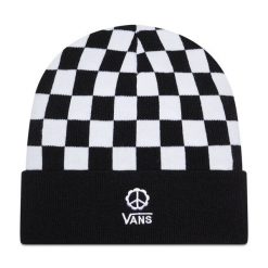 Czapka Vans. Czarne czapki Vans, bez wzorów. Za 139.99 zł.
