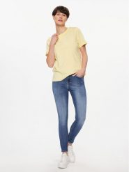 Please Jeansy P0SWYR7W7N Granatowy Skinny Fit. Niebieskie jeansy Please, l, bez wzorów. Za 199.99 zł.