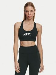 Reebok Biustonosz sportowy Reebok X Ewa Chodakowska RK25973CCW Czarny. Czarne koszulki sportowe Reebok, bez wzorów, z syntetyku, bez ramiączek, na fitness i siłownię. Za 159.99 zł.