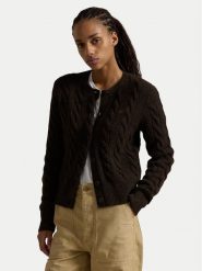 Polo Ralph Lauren Kardigan 211910443019 Brązowy Regular Fit. Brązowe kardigany Polo Ralph Lauren, xs, bez wzorów, z wełny. Za 859.99 zł.