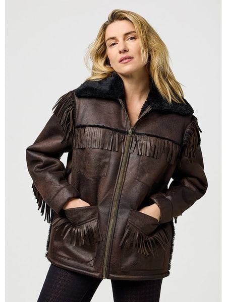 Wrangler Kurtka przejściowa w kolorze brązowym rozmiar: M. Brązowe kurtki Wrangler, m, bez wzorów, bez kaptura. Za 239.95 zł.