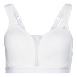 Soutien-Gorge de Sport Odlo High. Białe bielizna sportowa Odlo, bez wzorów. W wyprzedaży za 206.20 zł.