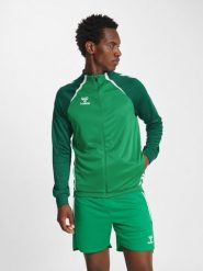 Bluza dresowa zapinana na zamek błyskawiczny Hummel Lead 2.0. Białe bluzy Hummel, xl, bez wzorów, z dresówki, bez kaptura. Za 286.00 zł.