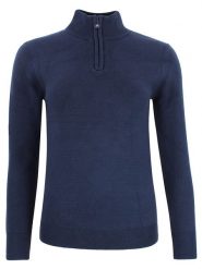 Peak Mountain Sweter "Acharlito" w kolorze granatowym rozmiar: L. Niebieskie swetry Peak Mountain, l, bez wzorów, bez ramiączek. Za 200.60 zł.