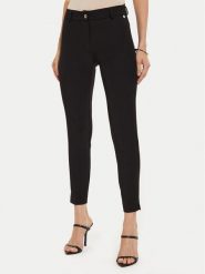 Maryley Spodnie materiałowe 24IB52Z/M19/43NE Czarny Regular Fit. Czarne spodnie materiałowe Maryley, m, bez wzorów, z materiału. Za 119.99 zł.