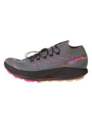 SALOMON Buty "Pulsar Trail Pro 2" w kolorze szarym do biegania rozmiar: 40 2/3. Szare obuwie sportowe Salomon, bez zapięcia, do biegania. Za 268.55 zł.