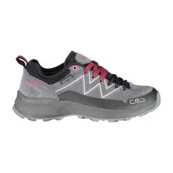Damskie Niskie buty trekkingowe CMP Kaleepso WP. Szare trekkingi CMP, ze skóry. Za 354.00 zł.