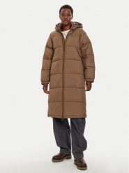 Dickies Płaszcz zimowy Alatna Long DK0A4XR9MR1 Brązowy Regular Fit. Brązowe płaszcze Dickies, na zimę, l, bez wzorów, z syntetyku, bez kaptura. Za 749.99 zł.