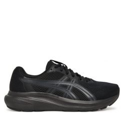 Buty do biegania Asics. Czarne obuwie sportowe Asics, bez zapięcia, do biegania. Za 309.99 zł.