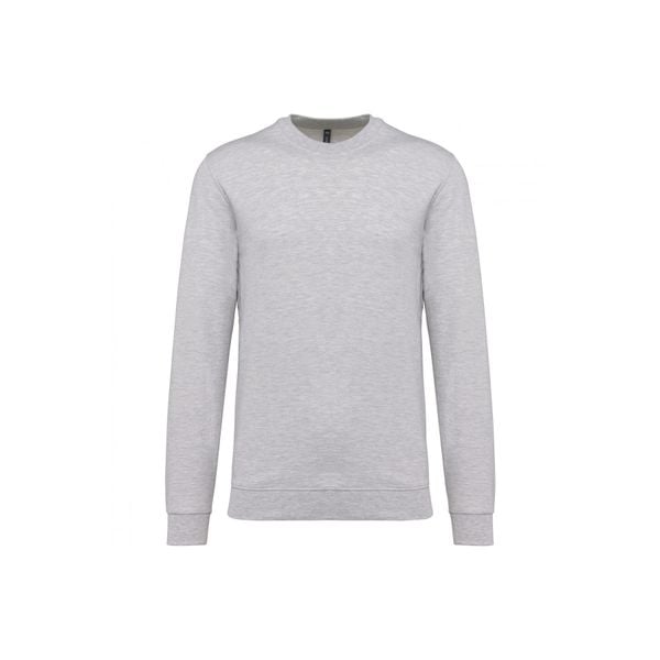 Bluza z okrągłym dekoltem Kariban. Białe bluzy KARIBAN, xl, bez wzorów, z bawełny, bez kaptura. Za 119.00 zł.