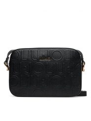 Liu Jo Torebka Ecs M Camera Case AF5159 E0538 Czarny. Czarne listonoszki Liu Jo, bez wzorów, ze skóry, bez dodatków. Za 449.99 zł.