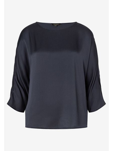 More & More Bluzka w kolorze czarnym rozmiar: 34. Czarne bluzki More & More, s, bez wzorów, z wiskozy, klasyczne, bez kołnierzyka, bez ramiączek. Za 91.56 zł.