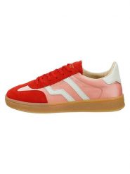 GANT Footwear Skórzane sneakersy "Cuzim" w kolorze czerwono-jasnoróżowym rozmiar: 41. Czerwone trampki GANT Footwear, bez wzorów, bez zapięcia. Za 271.07 zł.