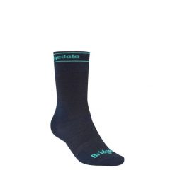 Skarpety biegowe damskie Bridgedale Trail Run Ultralight Zero Merino Sport Boot. Niebieskie skarpety Bridgedale, bez wzorów. Za 86.89 zł.